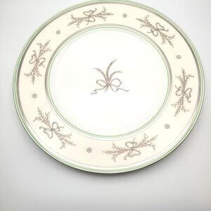 Minton 10" China Dinner Plate with Wheat and Bow S108 Pattern